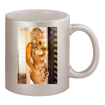 Torrie Wilson 11oz Metallic Silver Mug