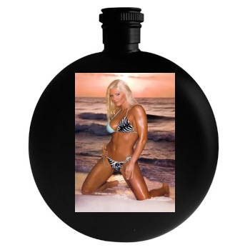 Torrie Wilson Round Flask