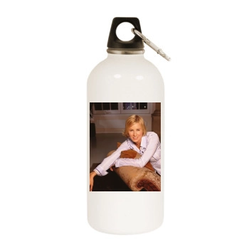 Traylor Howard White Water Bottle With Carabiner