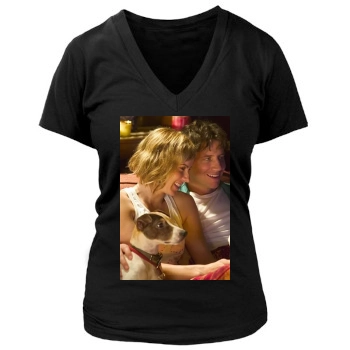 Traylor Howard Women's Deep V-Neck TShirt