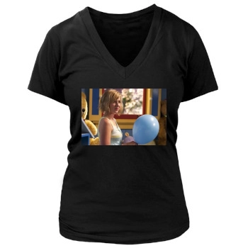 Traylor Howard Women's Deep V-Neck TShirt