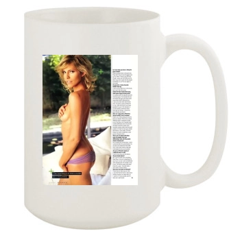 Tricia Helfer 15oz White Mug