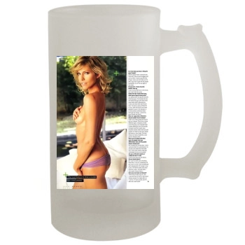 Tricia Helfer 16oz Frosted Beer Stein