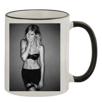 Tricia Helfer 11oz Colored Rim & Handle Mug