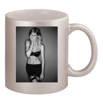 Tricia Helfer 11oz Metallic Silver Mug