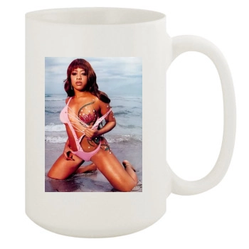 Trina 15oz White Mug