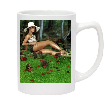 Trina 14oz White Statesman Mug