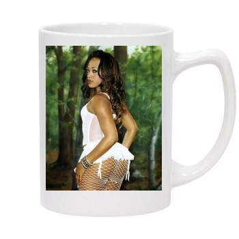 Trina 14oz White Statesman Mug