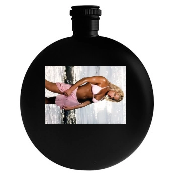 Trish Stratus Round Flask