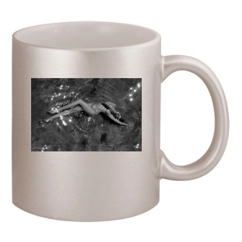 Hana Nitsche 11oz Metallic Silver Mug