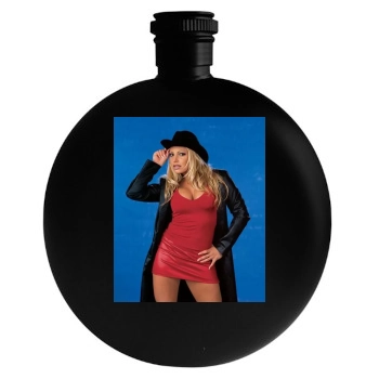 Trish Stratus Round Flask