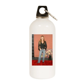 Trista Rehn White Water Bottle With Carabiner