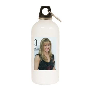 Trista Rehn White Water Bottle With Carabiner