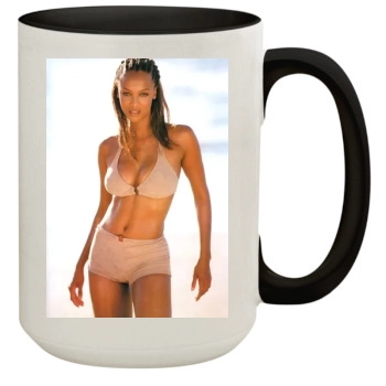 Tyra Banks 15oz Colored Inner & Handle Mug