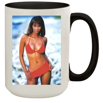 Tyra Banks 15oz Colored Inner & Handle Mug