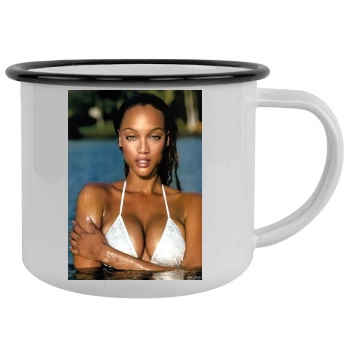 Tyra Banks Camping Mug