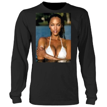 Tyra Banks Men's Heavy Long Sleeve TShirt