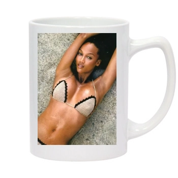 Tyra Banks 14oz White Statesman Mug