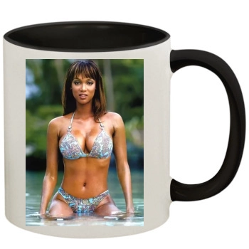 Tyra Banks 11oz Colored Inner & Handle Mug