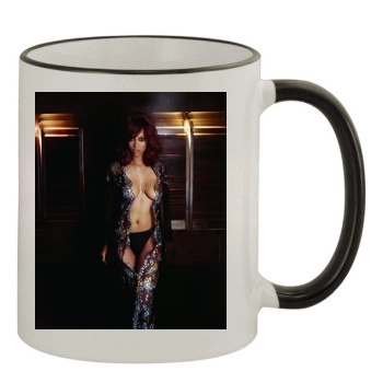 Tyra Banks 11oz Colored Rim & Handle Mug