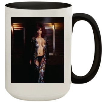 Tyra Banks 15oz Colored Inner & Handle Mug