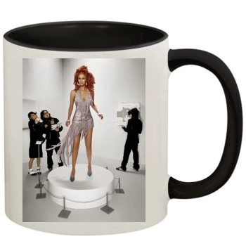 Tyra Banks 11oz Colored Inner & Handle Mug