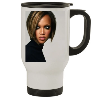 Tyra Banks Stainless Steel Travel Mug