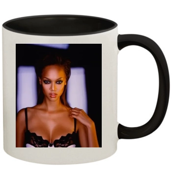 Tyra Banks 11oz Colored Inner & Handle Mug