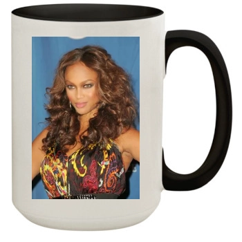 Tyra Banks 15oz Colored Inner & Handle Mug