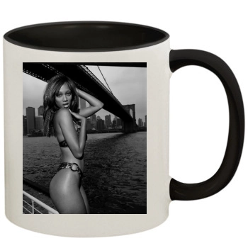 Tyra Banks 11oz Colored Inner & Handle Mug