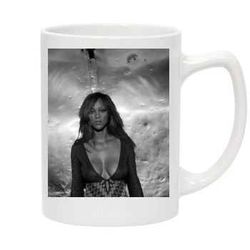 Tyra Banks 14oz White Statesman Mug