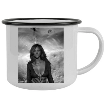 Tyra Banks Camping Mug