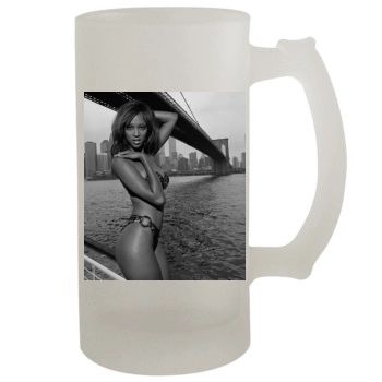 Tyra Banks 16oz Frosted Beer Stein