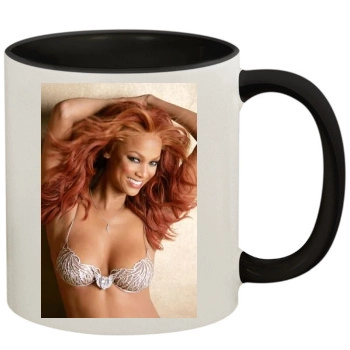 Tyra Banks 11oz Colored Inner & Handle Mug