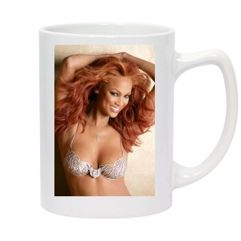 Tyra Banks 14oz White Statesman Mug