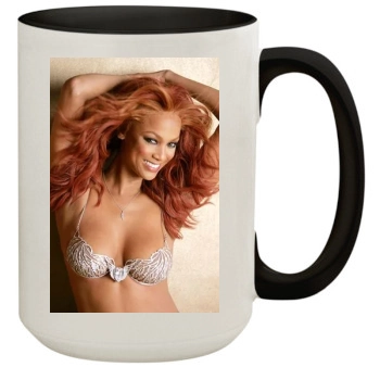 Tyra Banks 15oz Colored Inner & Handle Mug