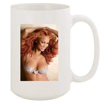 Tyra Banks 15oz White Mug