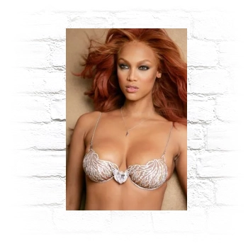 Tyra Banks Metal Wall Art