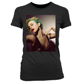 Hayley Williams Women's Junior Cut Crewneck T-Shirt