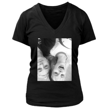 Hayley Williams Women's Deep V-Neck TShirt