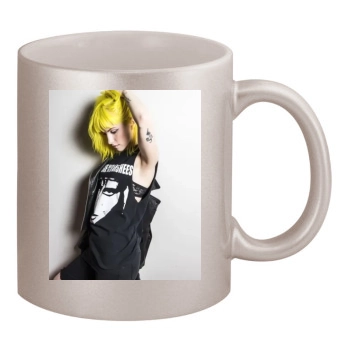 Hayley Williams 11oz Metallic Silver Mug