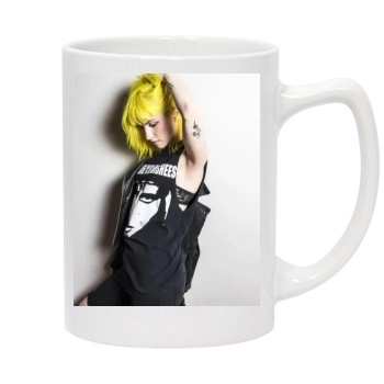 Hayley Williams 14oz White Statesman Mug