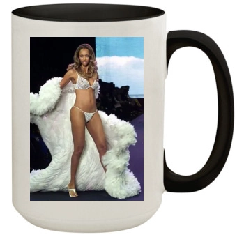 Tyra Banks 15oz Colored Inner & Handle Mug