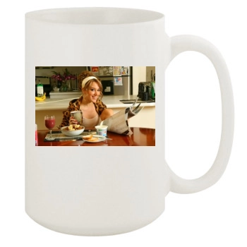 Haylie Duff 15oz White Mug