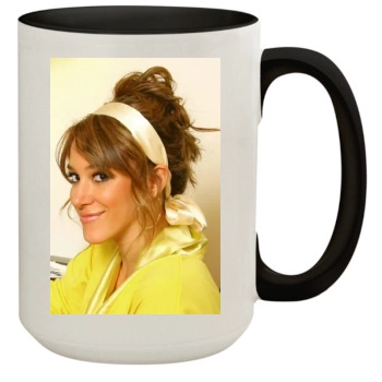 Haylie Duff 15oz Colored Inner & Handle Mug