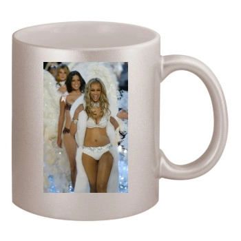 Tyra Banks 11oz Metallic Silver Mug