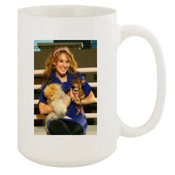 Haylie Duff 15oz White Mug