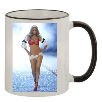 Tyra Banks 11oz Colored Rim & Handle Mug