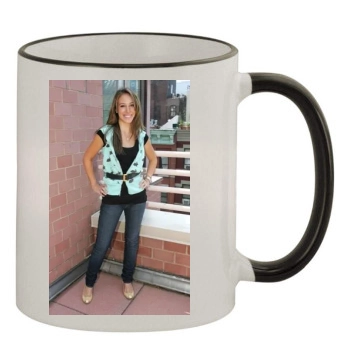 Haylie Duff 11oz Colored Rim & Handle Mug