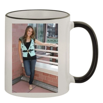 Haylie Duff 11oz Colored Rim & Handle Mug